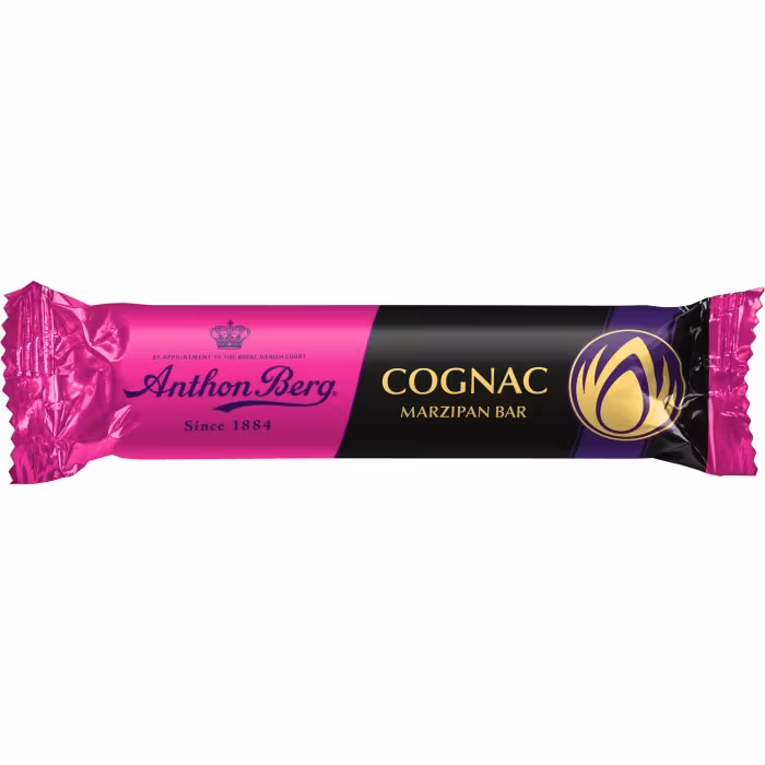 Pan de mazapán Anthon Berg Coñac 40 gramos