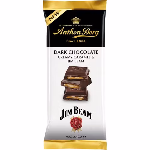 Anthon Berg Chocolate bar Jim Beam - 90 grams