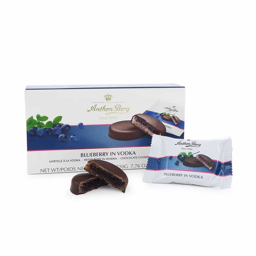Anthon Berg Blaubeere in Wodka - 220 Gramm