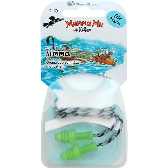 Tappi Per Orecchie SwedSafe Diskret 37dB - 5 Coppie Grandi Con Custodia - Protezione Per Sonno, Studio, Concerti - 2