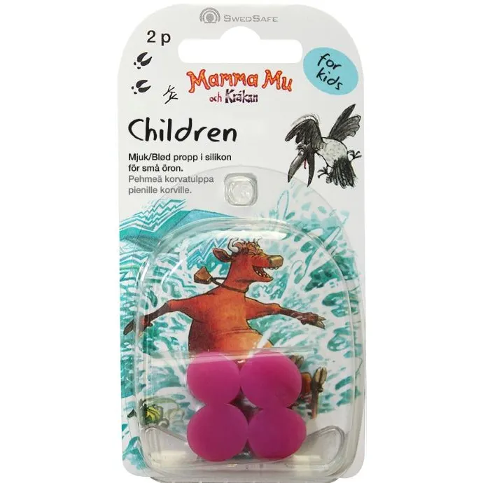 Tappi per le orecchie Swedsafe in silicone - 4 pezzi - Negozio online scandinavo