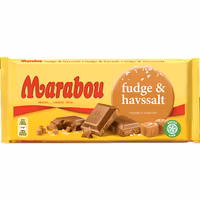 Marabou Fudge and sea salt - 185 grams