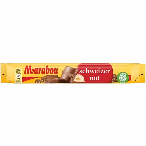 Marabou Zwitserse noot - 43 gram