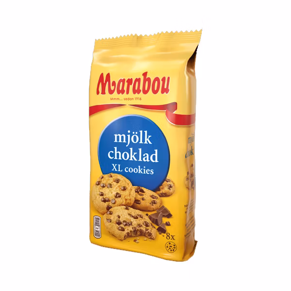 Marabou Milchschokolade XL Kekse - 184 Gramm