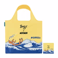 Moomin Foldable Tote Bag - Moomin & Sniff