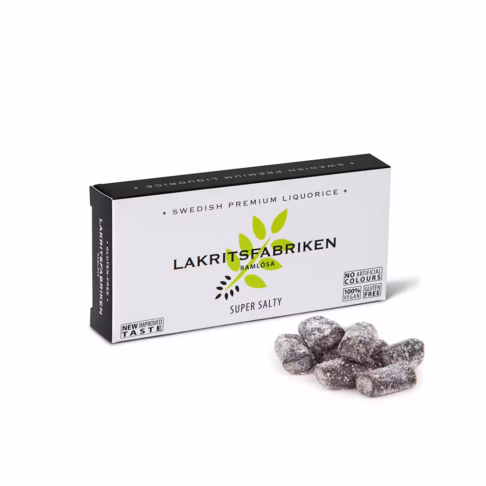 Lakritsfabriken Super Salty – 40 Gramm