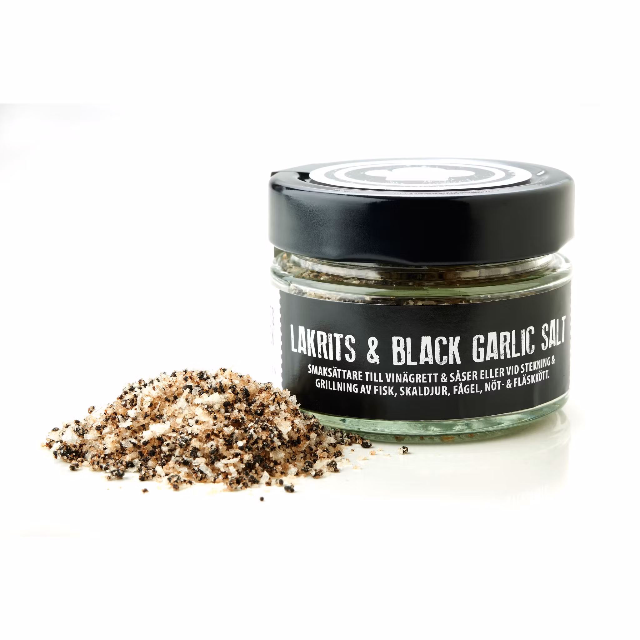 Lakritsfabriken Réglisse et sel d'ail noir