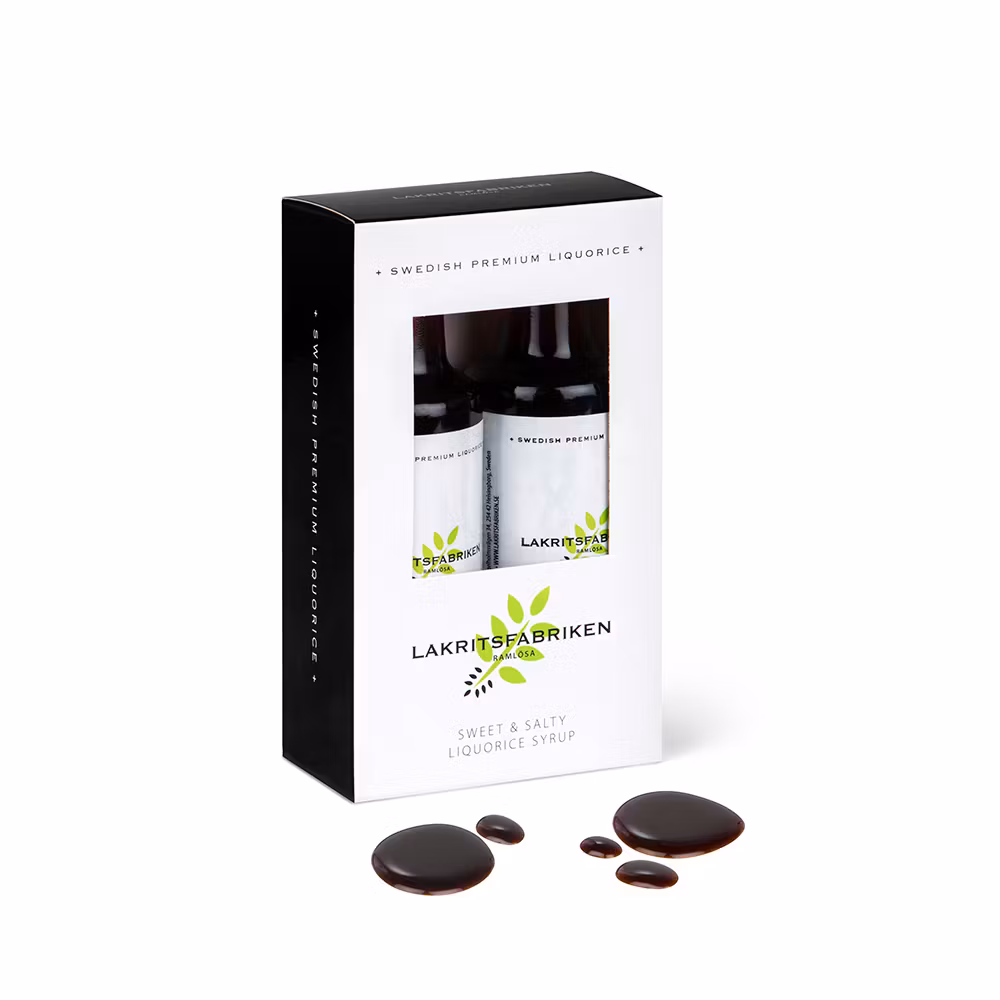 Lakritsfabriken Sweet & Salty Liquorice Syrup Giftbox - 200 ml