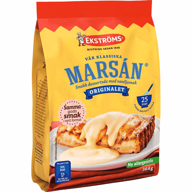 Ekströms Marsán Instant Custard - 364 grams