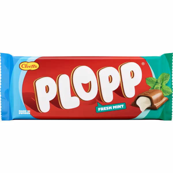Cloetta Plopp Fresh Mint - 80 grams