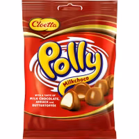 Cloetta Polly red Milkchoco - 200 grams