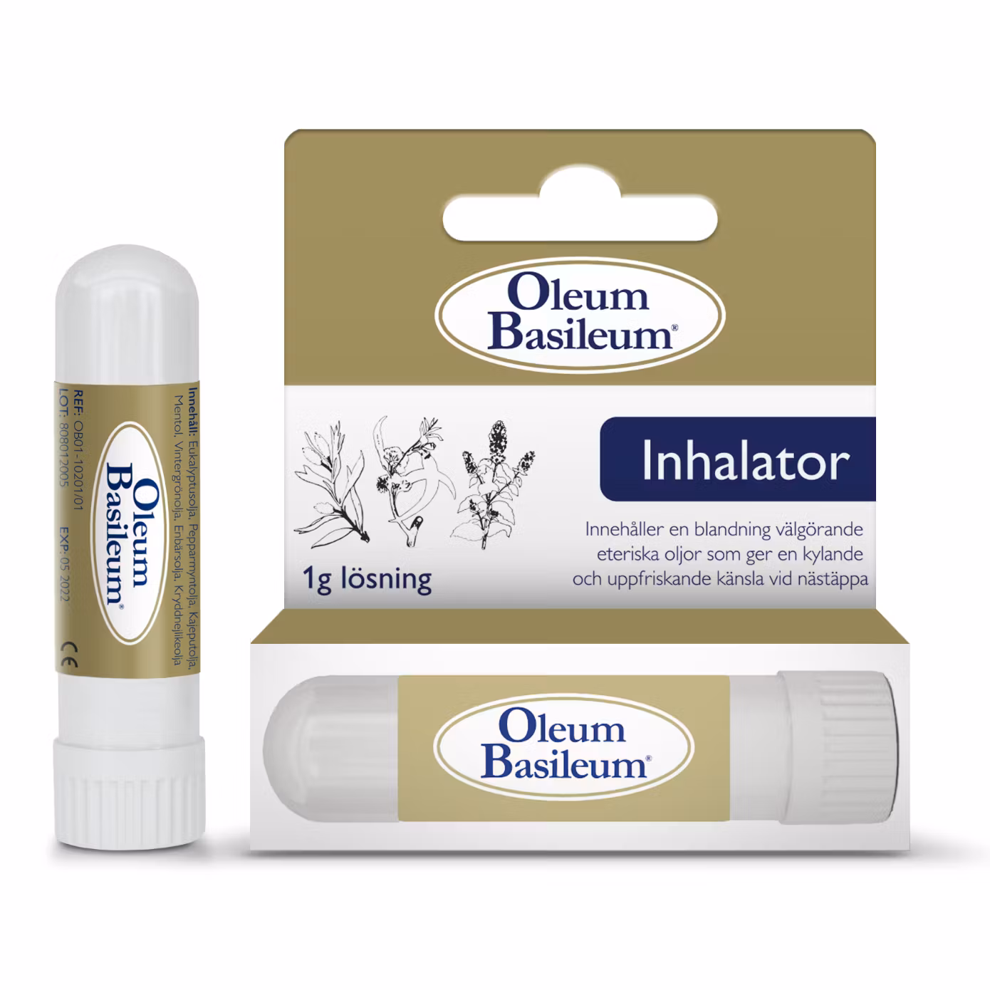 Inalatore Oleum Basiluem - 1 grammo