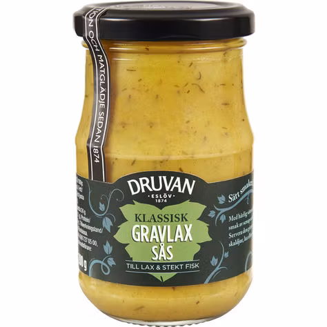 Salsa Gravlax classica Druvan - 200 grammi