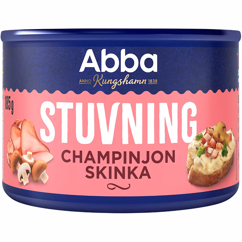 Ragoût de champignons et de jambon Abba - 185 grammes