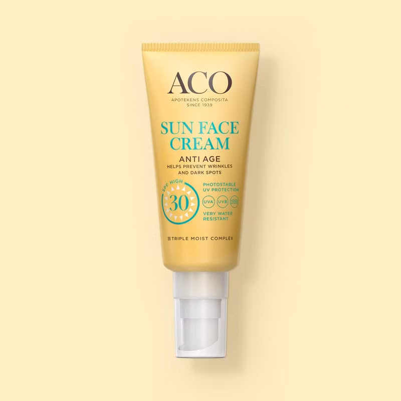 ACO Sun Crema Viso Anti Age Spf 30 - 40 ml