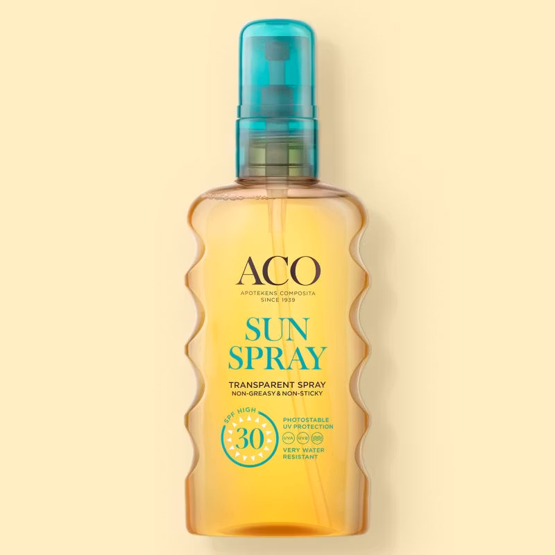 ACO Sun Transparentny spray SPF 30 - 175 ml