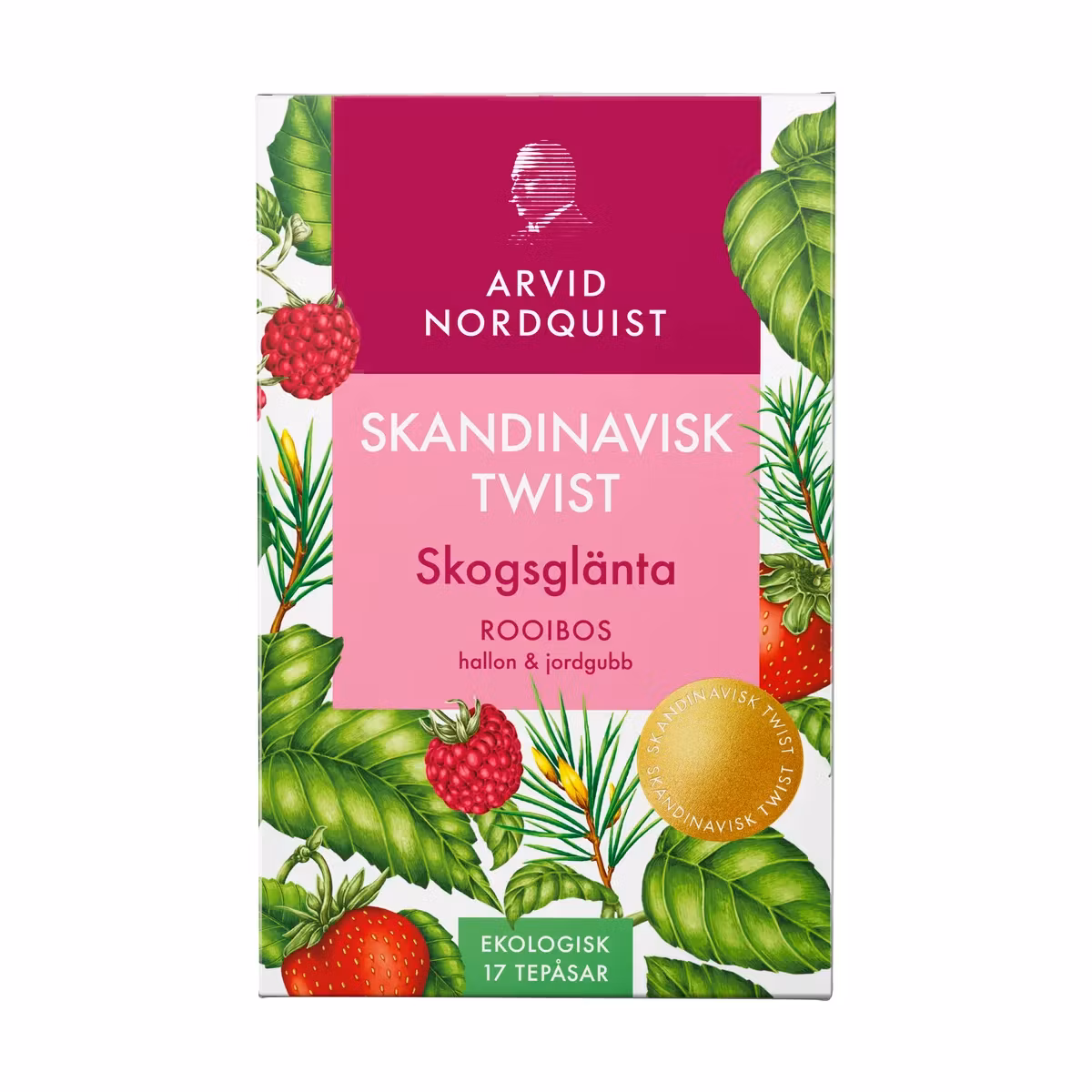 Arvid Nordquist Scandinavian Twist Tea "Skogsglänta" - 17 pcs