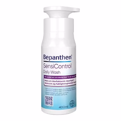 Gel de ducha de uso diario SensiControl de Bepanthen - 400 ml
