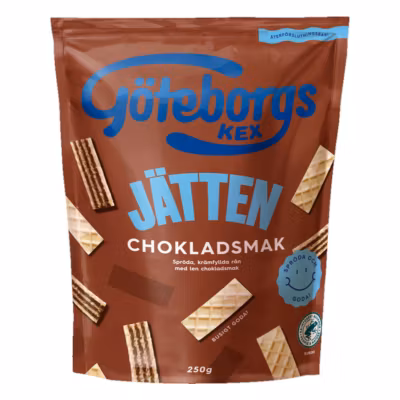 Göteborgs Kex Jätten Schokolade – 250 Gramm
