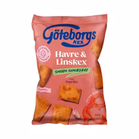 Göteborgs Kex Oat & Lentil Crackers Paprika - 100 grams
