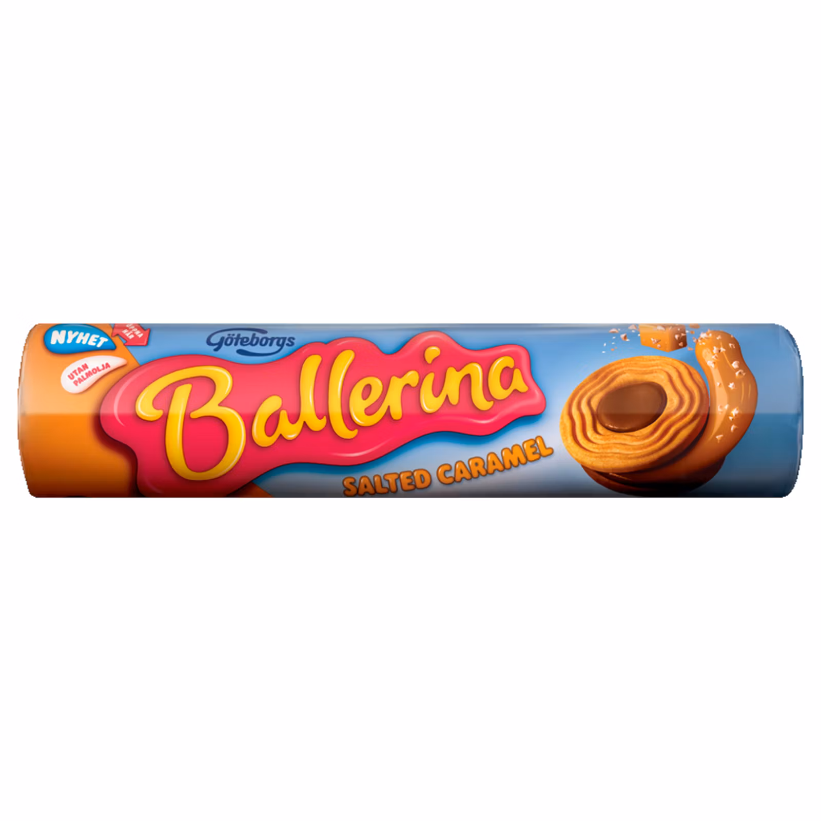 Caramello salato Göteborgs Kex Ballerina -190 grammi