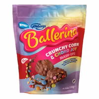 Göteborgs Kex Ballerina Crunchy Corn & Choko Joy Mash-ups - 130 grams