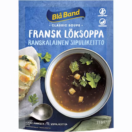 Soupe à l'oignon française Blå Band - 77 grammes (pour 1 l)