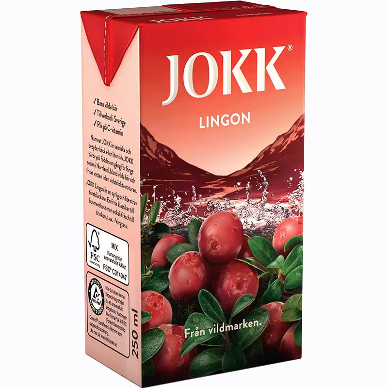 JOKK Arándano rojo - 250 ml (Rinde 1 litro)