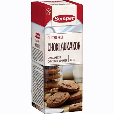 Galletas de chocolate Semper - 150 gramos