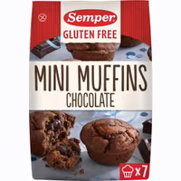 Semper Mini Muffins Chocolate - 185 grams