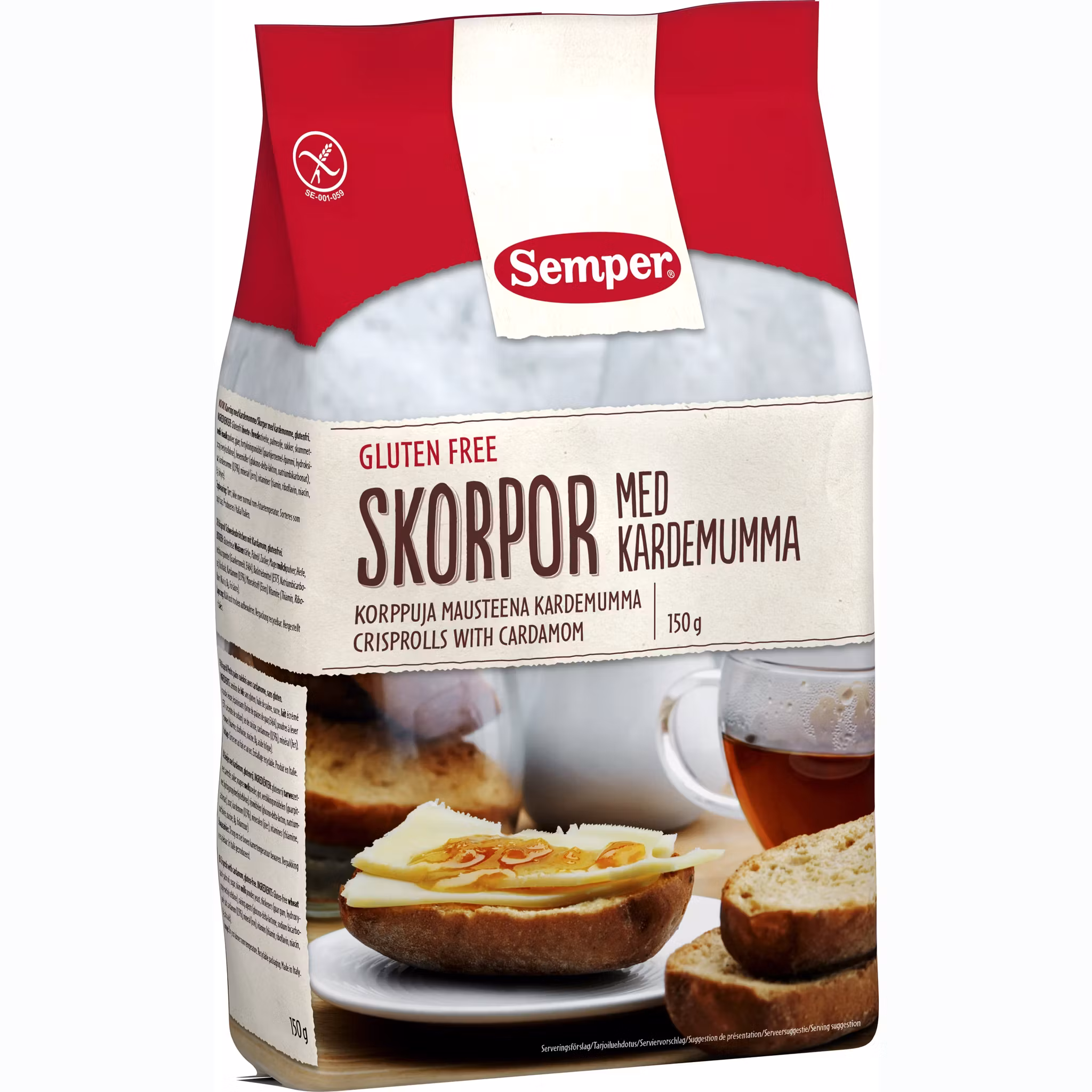 Semper Kardamom Crisprolls - 150 Gramm