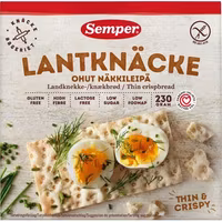 Semper Lantknäcke Thin Crispbread - 230 grams
