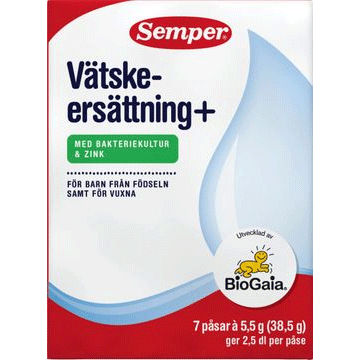 Semper Fluid Replacement+ 0 mesi - 38,5 grammi