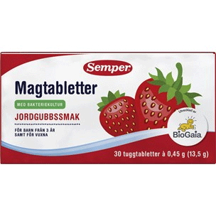 Semper Chewable Stomach Tablets 3 years - 13,5 grams