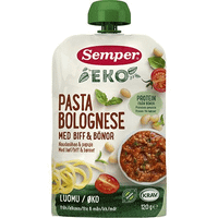Semper Organic Pasta Bolognese 6 months - 120 grams