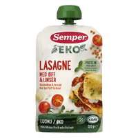 Semper Lasagna With Beef & Lentils 6 months - 120 grams