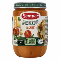 Semper Organic Lasagna 6 months - 190 grams