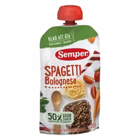 Semper Spaghetti Bolognese 6 months - 120 grams