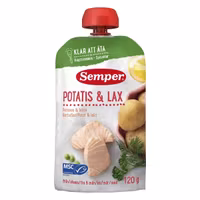 Semper Potatoes & Salmon 6 months - 120 grams