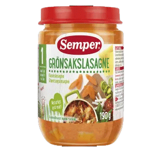 Semper Groentelasagne 1 jaar - 190 gram