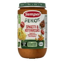 Semper Organic Spaghetti Bolognese 1 year - 235 grams