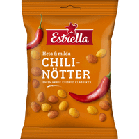 Estrella Chili Nuts, Hot & Mild - 150 grams