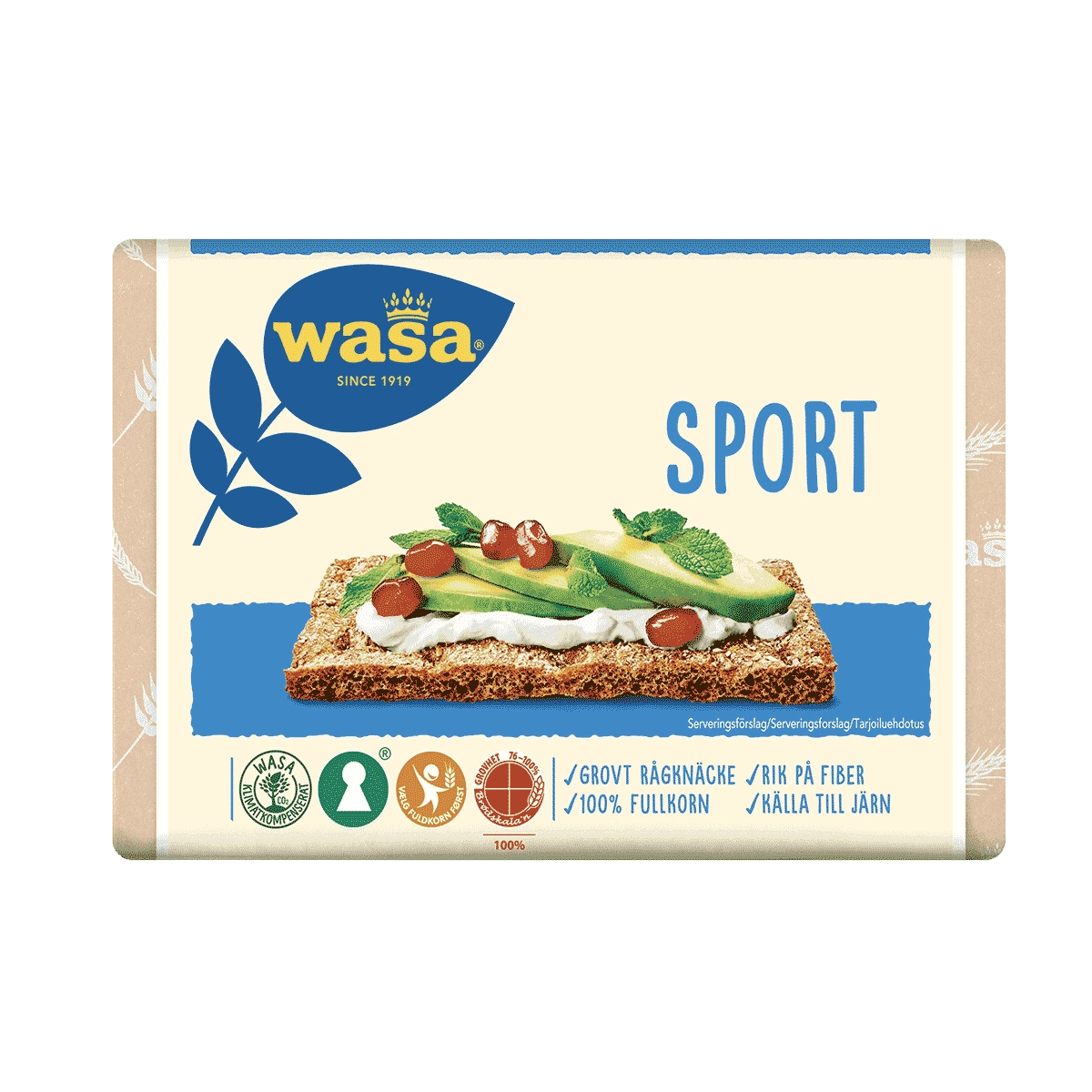 Wasa Sport - 275 gramos