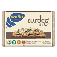 Wasa Sourdough, Rye - 305 grams