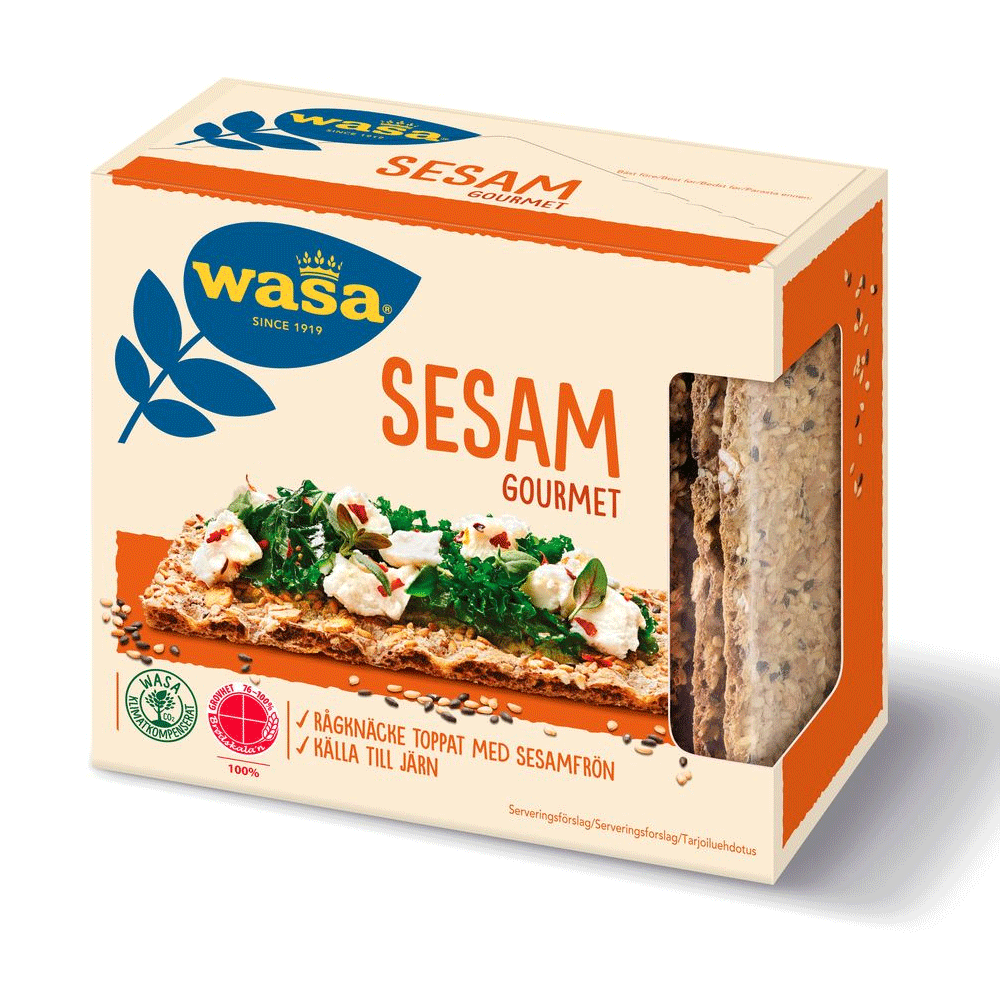 Wasa Sésamo Gourmet - 220 gramos