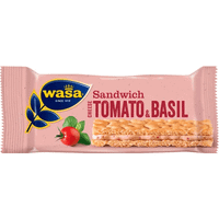 Wasa Sandwich Cheese, Tomato & Basil - 40 grams