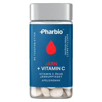 Pharbio Iron + Vitamin C - 90 Chewable Tablets