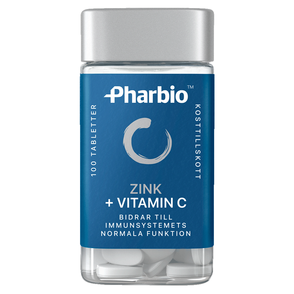 Pharbio Zink + Vitamina C - 100 comprimidos