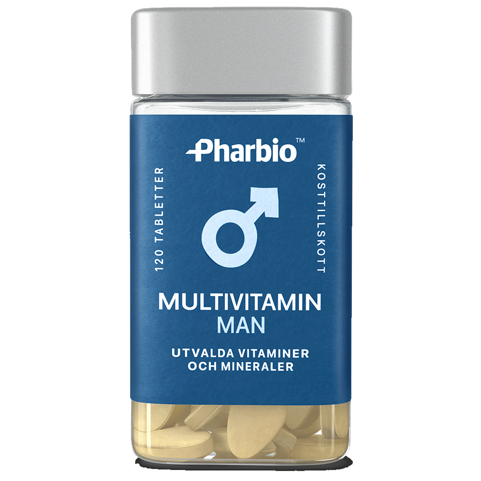 Pharbio Multivitamin Man - 120 tabletek