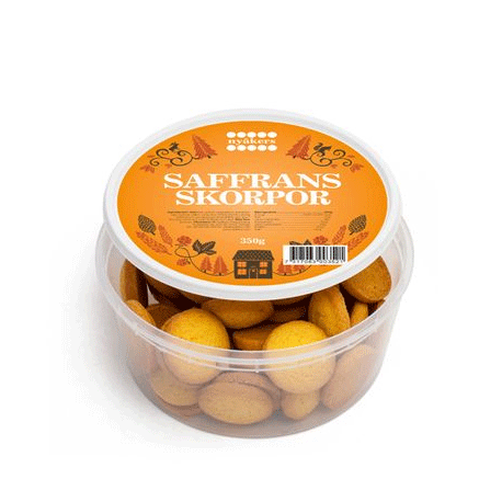 Nyåkers Saffron Rusks - 350 gramów